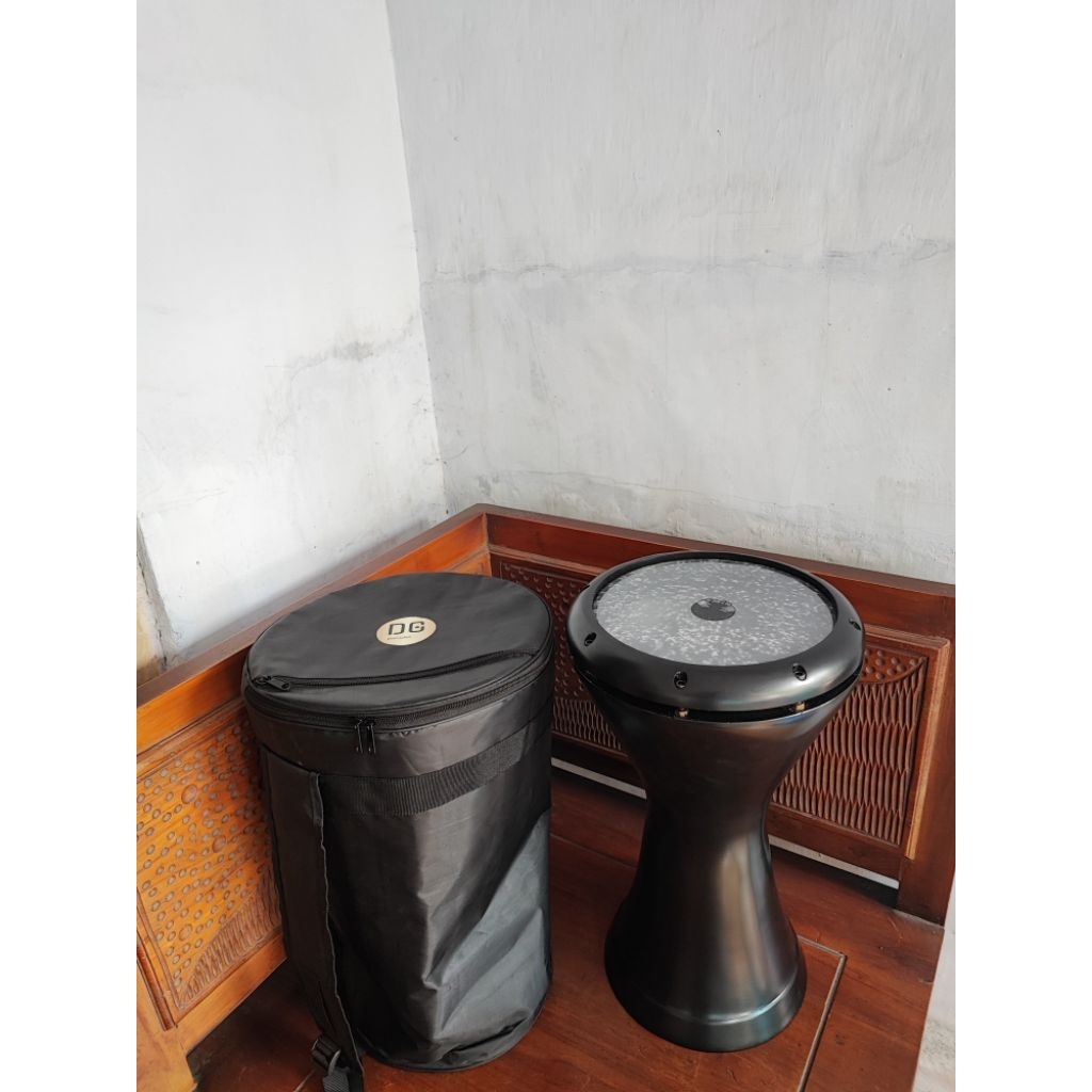 DARBUKA NEW AHA FULL ALMUNIUM  WARNA POLOS BB 5-6KG