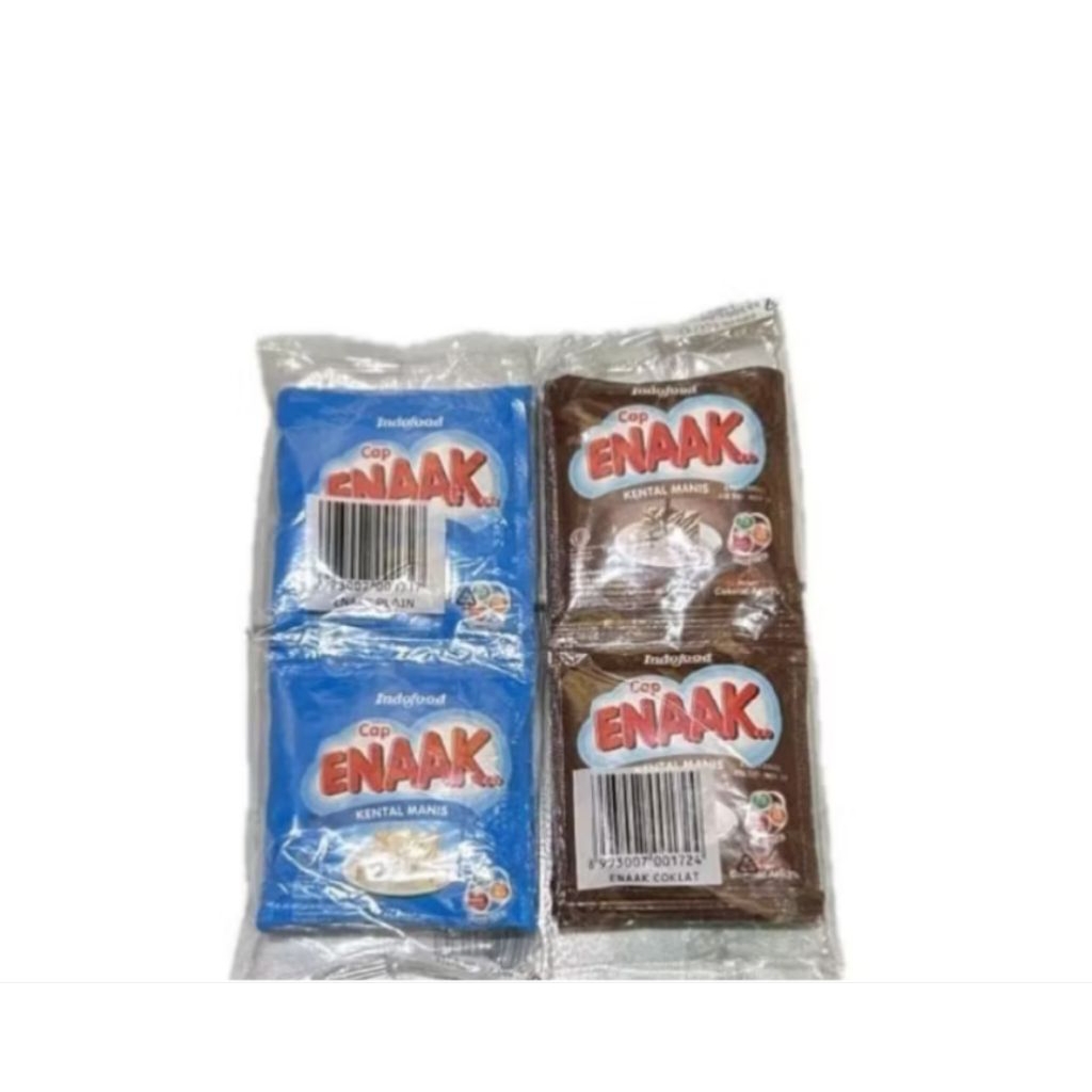 

Indofood kental manis cap enaak renceng isi 6sachet