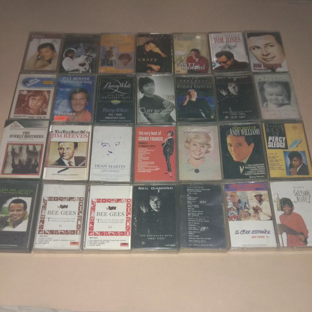 Kaset Penyanyi Lawas Murah Meriah
