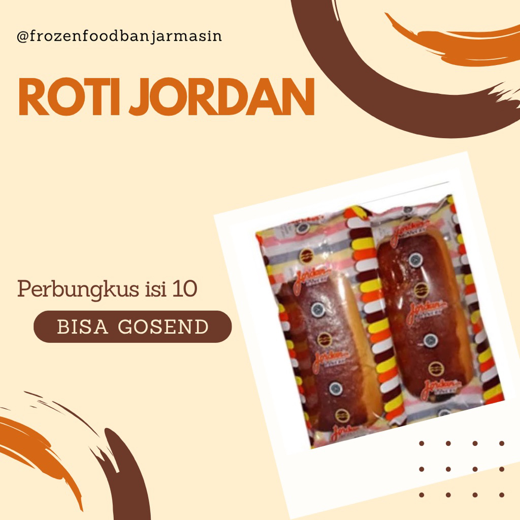 

Roti Jordan Coklat