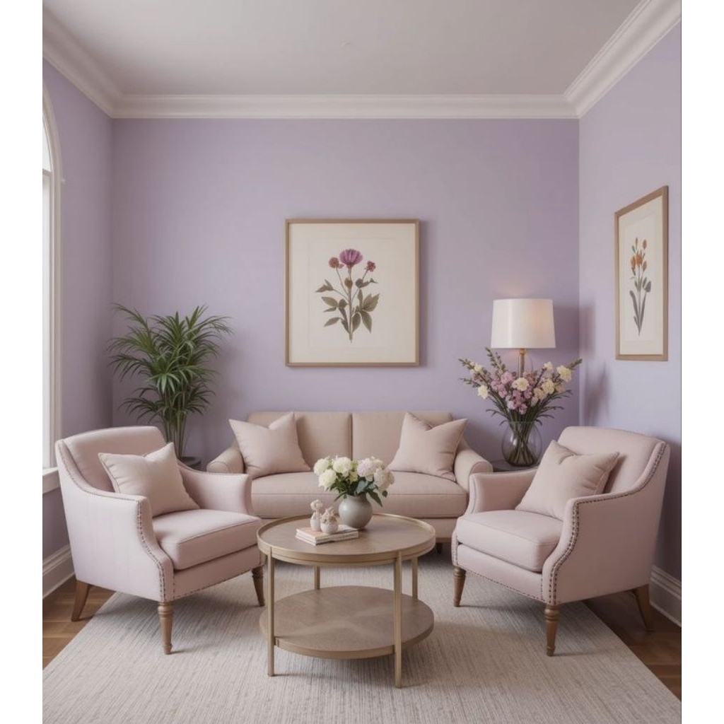 sofa set  2+1+1 warna pink pastel sofa ruang tamu minimalis elegant  empuk dan cantik