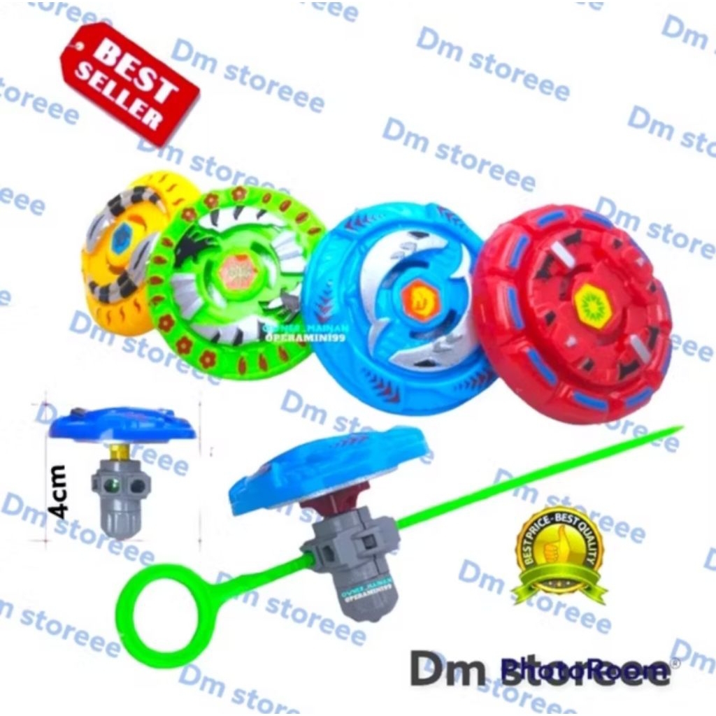 5pc 5 warna mainan gangsing torblade murah/gangsing beylade/gangsing adu petarung/mainan murah/maina