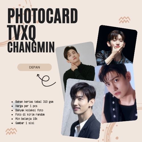 [1PCS] PHOTOCARD TVXQ CHANGMIN | PHOTOCARD KPOP | PHOTOCARD DRAKOR | PHOTOCARD DRACIN