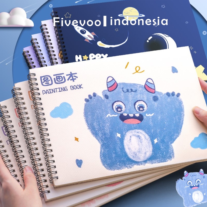 

FIVEVOO A4 Drawing Book Buku Gambar Anak / Buku Gambar Polos A4 / Drawing Book/ Buku Menggambar Anak