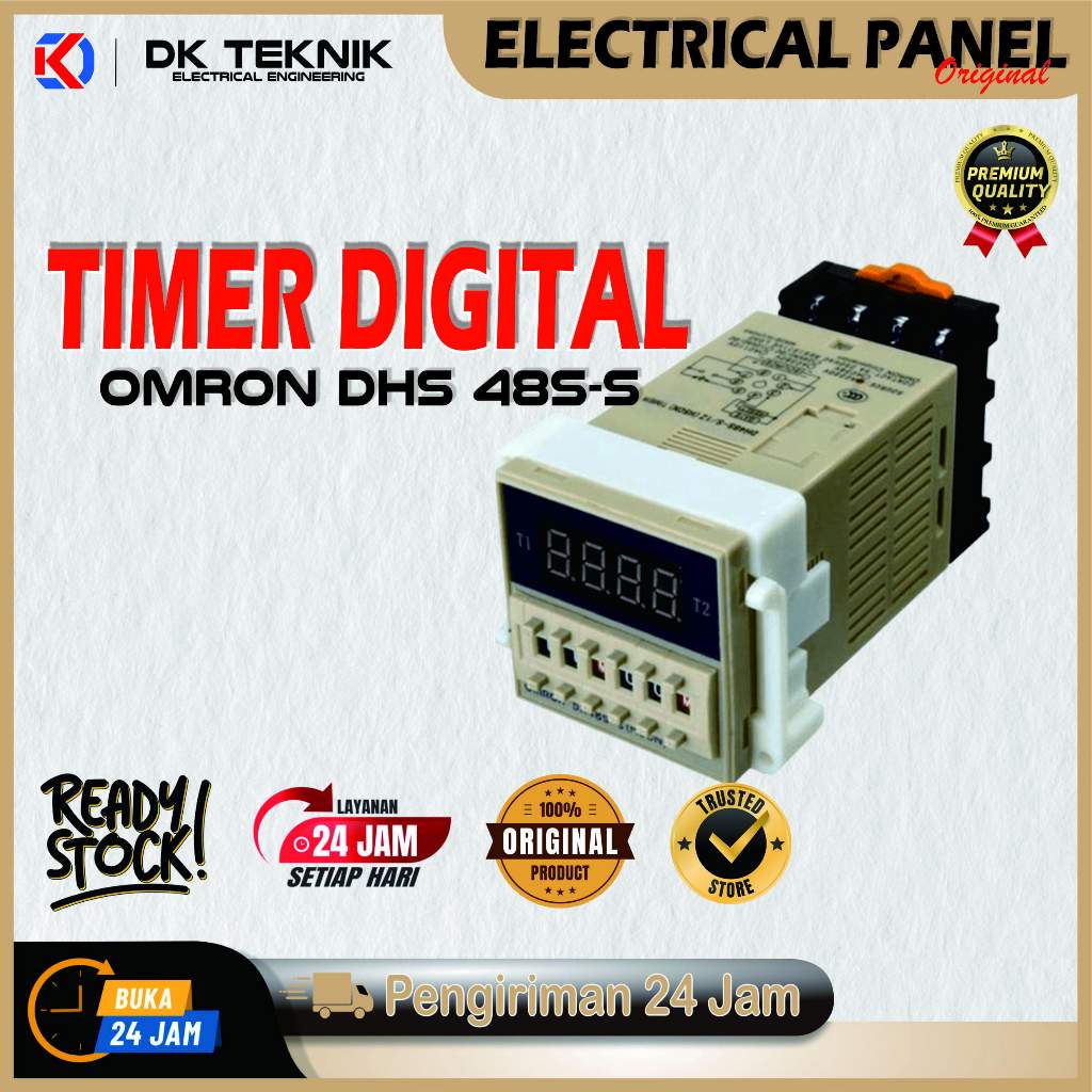 Timer Digital Omron DH48S-S