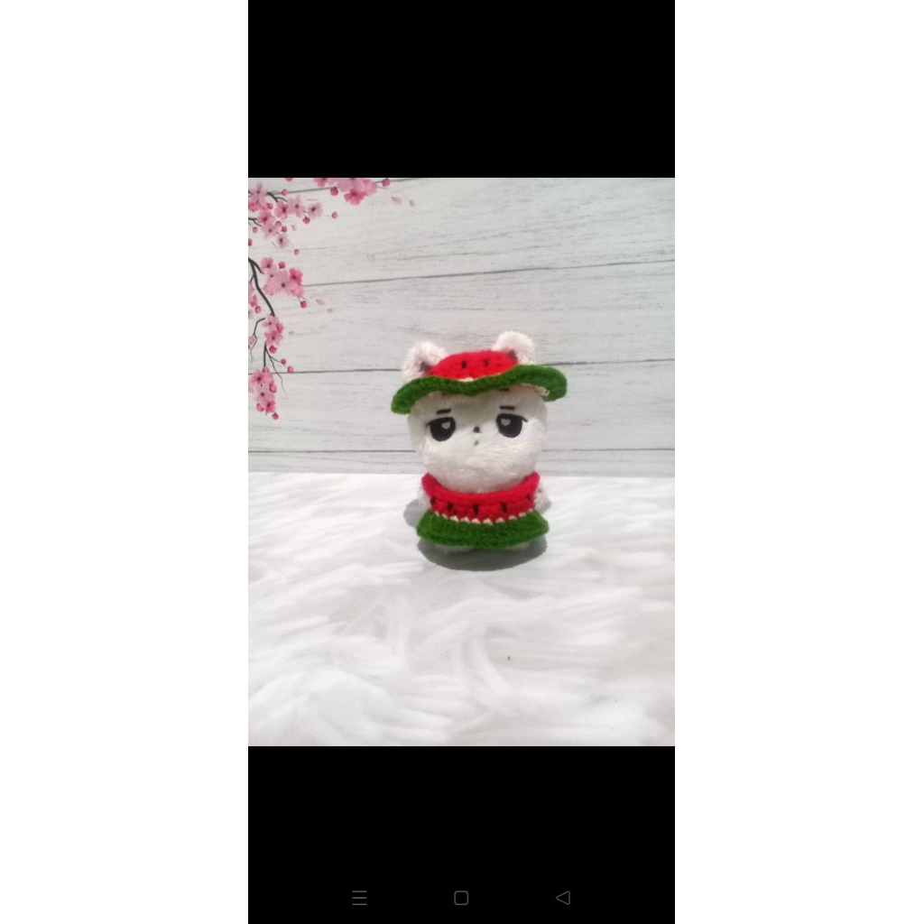 Baju Rajut Boneka 10Cm