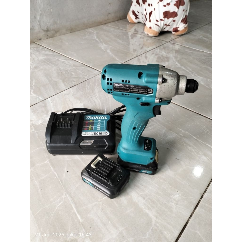 impact driver makita td112 second