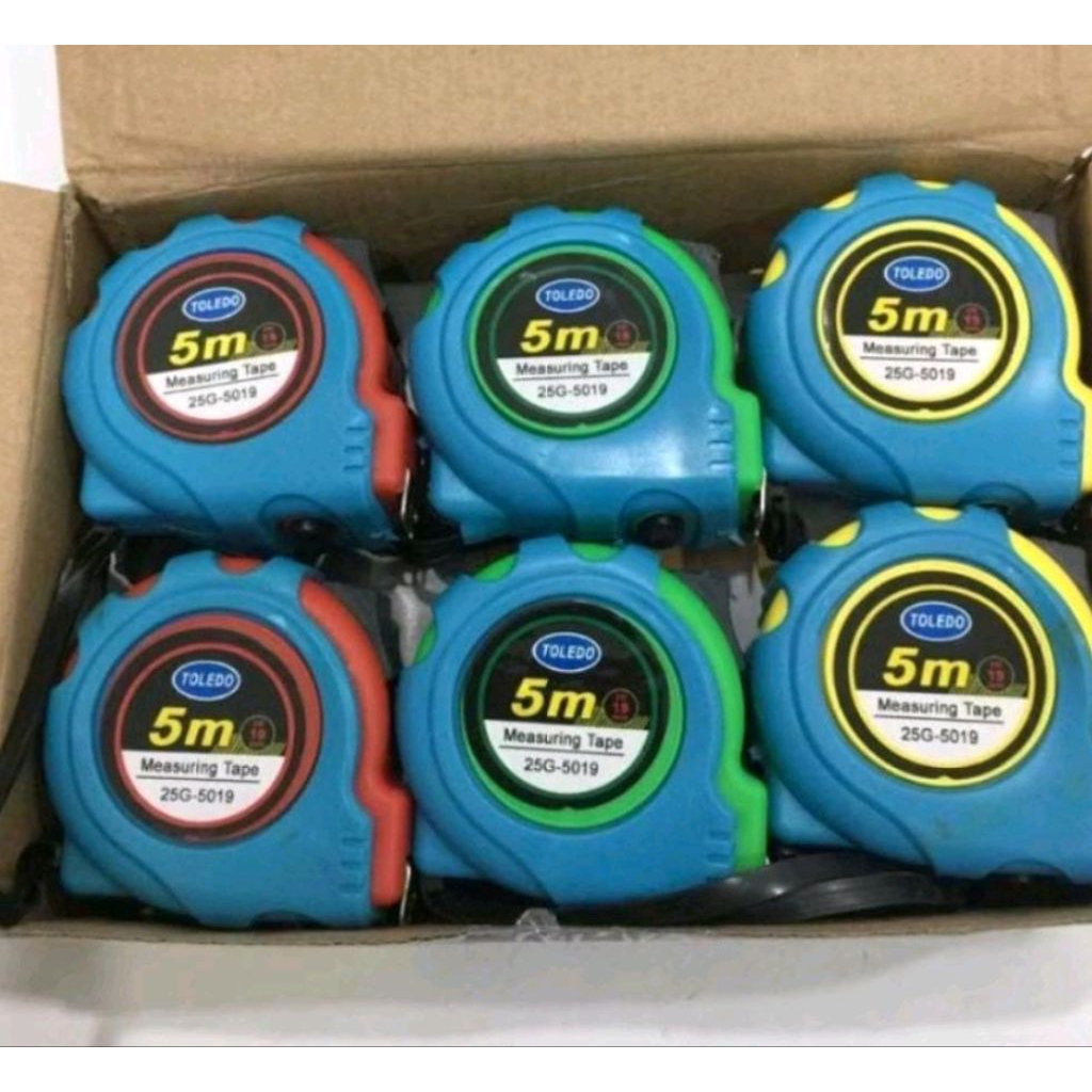 

Meteran Toledo Panjang 5 Meter Meteran Tukang