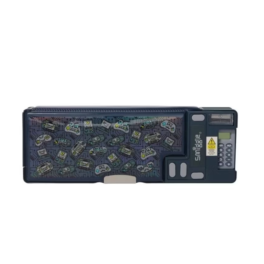 

READY STOCK SMIGGLE pop out pencil case grey game