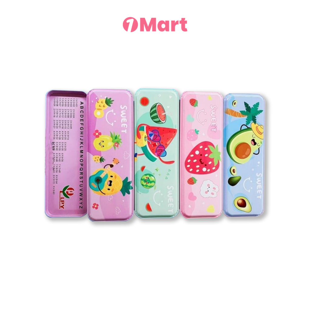 

1MART Tempat Pensil Kaleng Motif Buah “SWEET”