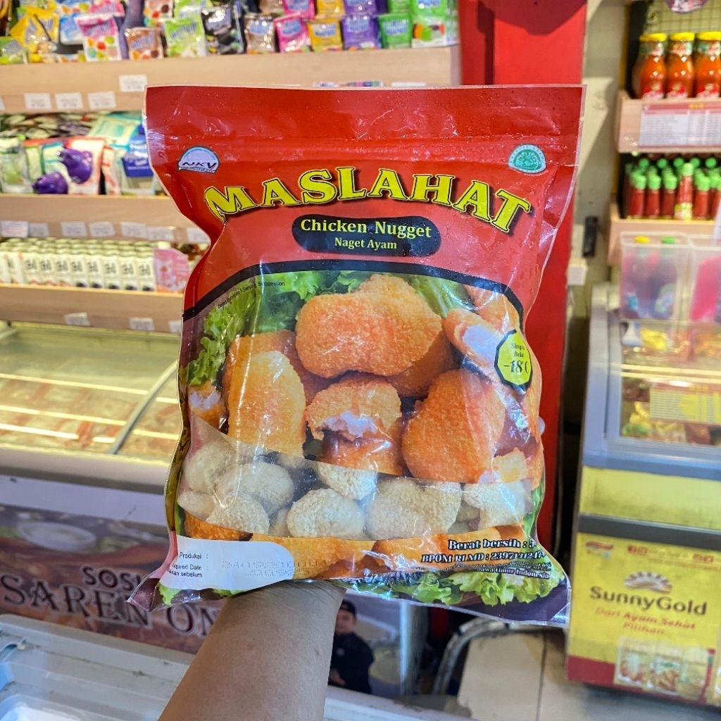 

MASLAHAT - CHICKEN NUGGET 500 GR
