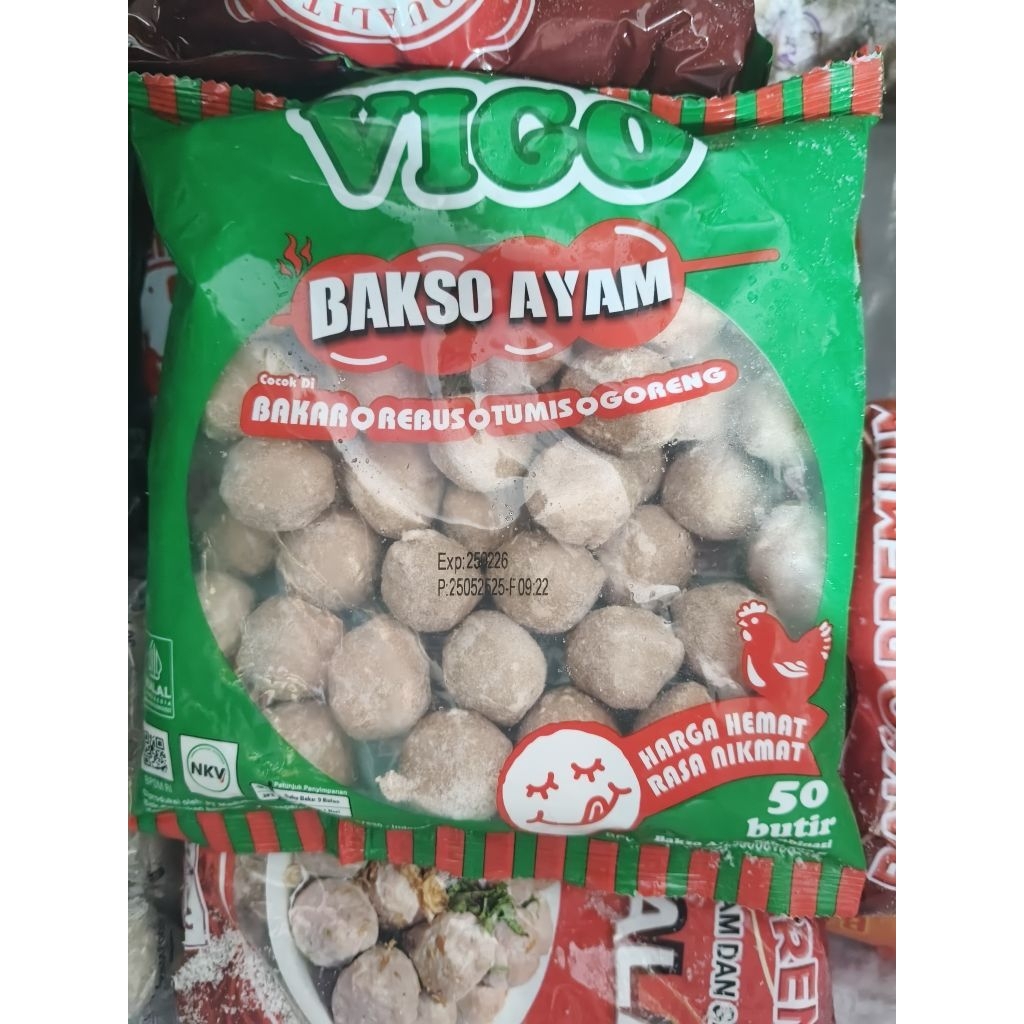 

Vigo Bakso Ayam Isi 50