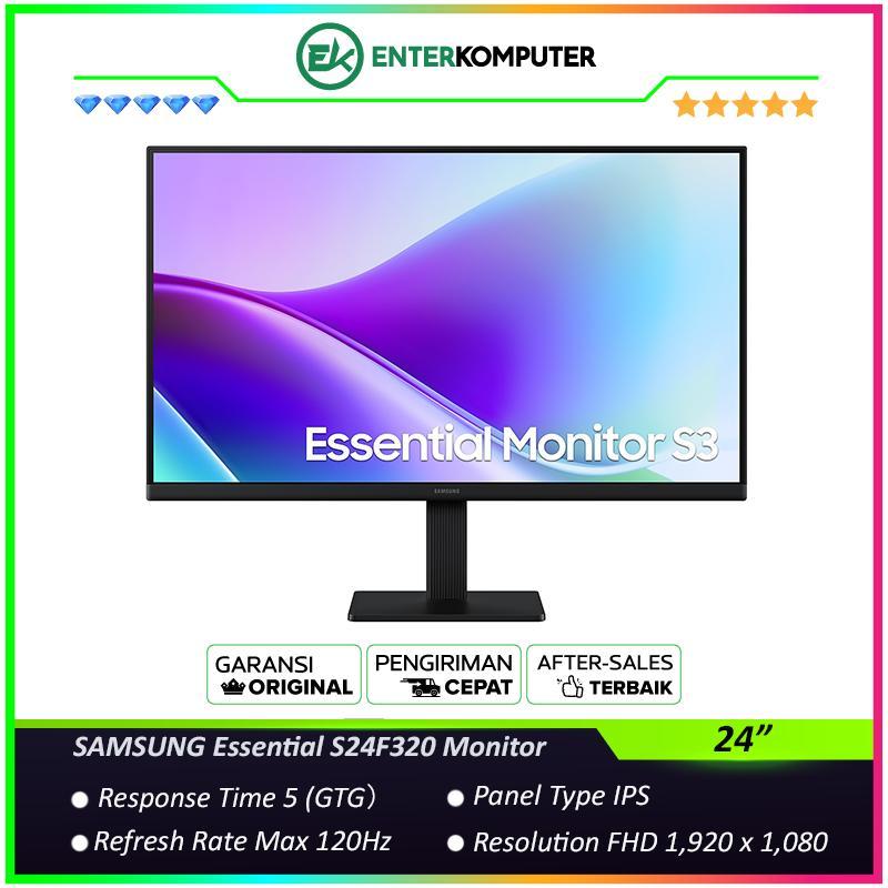 SAMSUNG Essential S24F320 24" FHD IPS 120Hz Monitor / Monitor 24 inch