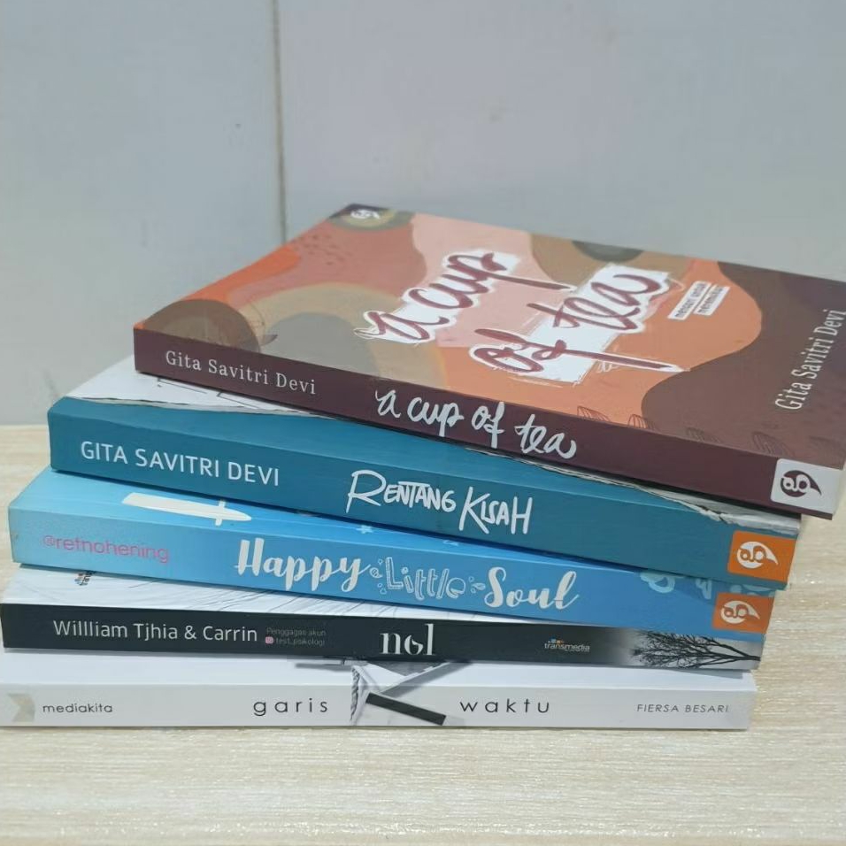 Buku Original (preloved) kumpulan buku lemari