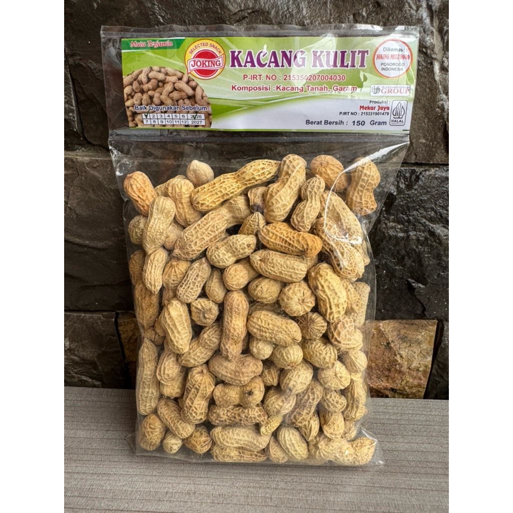 

Kacang Kulit Asin - Kacang kulit gurih - Kacang Asin joking