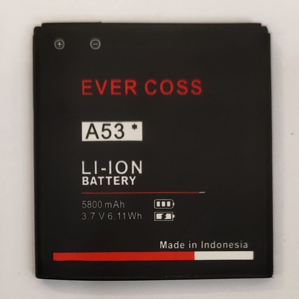 BATERAI EVERCOSS A53* / BATTERY EVERCOSS A53* / BATRE EVERCOSS A53* ORIGINAL