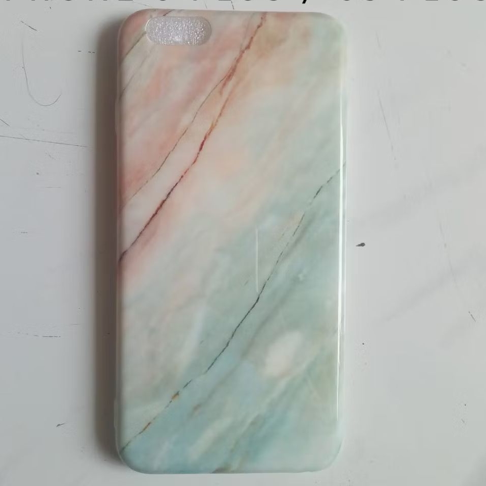 Casing Phone 6 Plus 6s Plus Marmer Motif Soft Case
