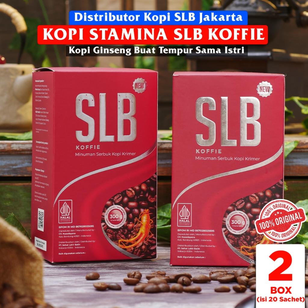 SLB Kopi Original 2 BOX | Distributor SLB Jakarta Harga GROSIR
