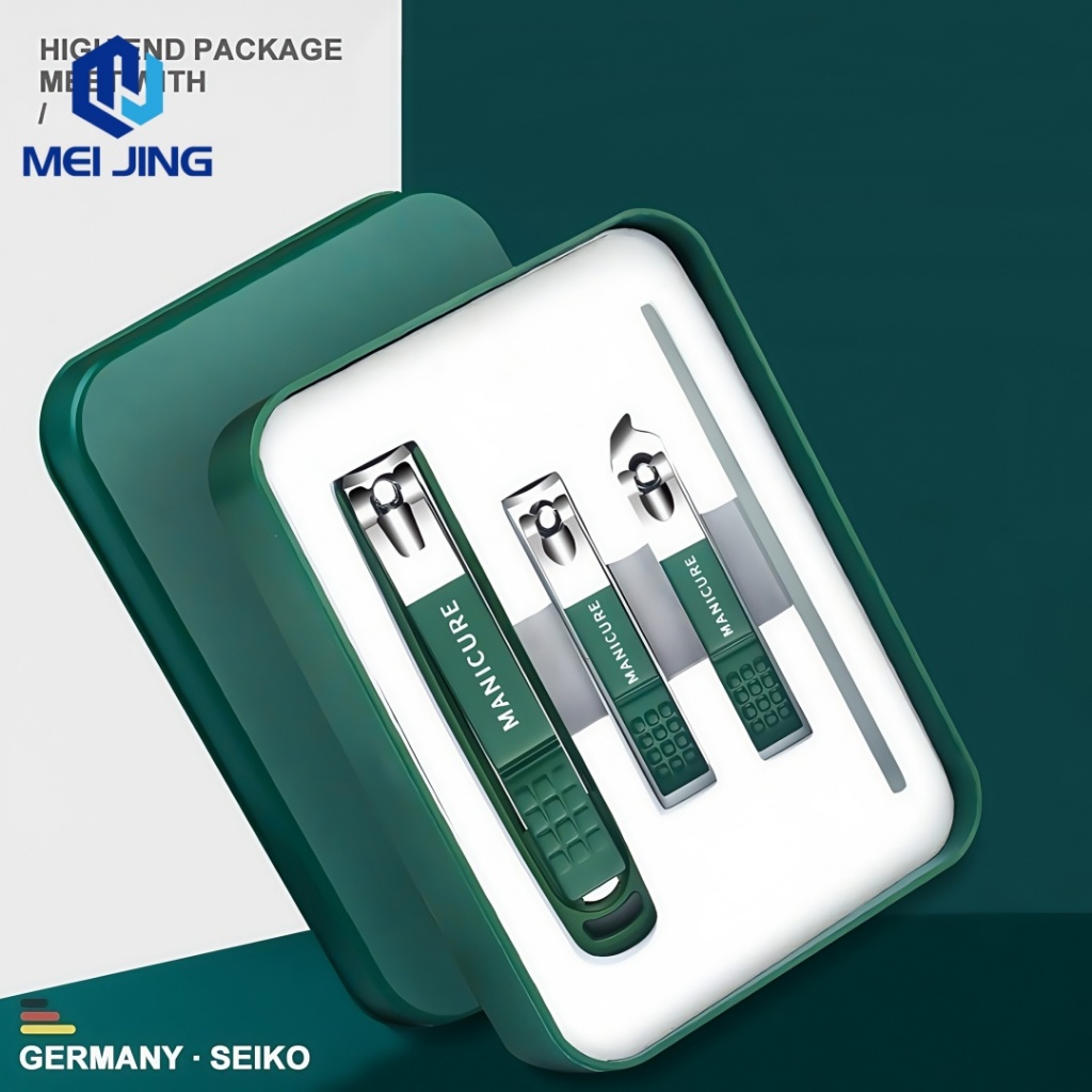 potong kuku 1 set lengkap pemotong kuku 4 Alat potong kuku NailClipper 4pcs set