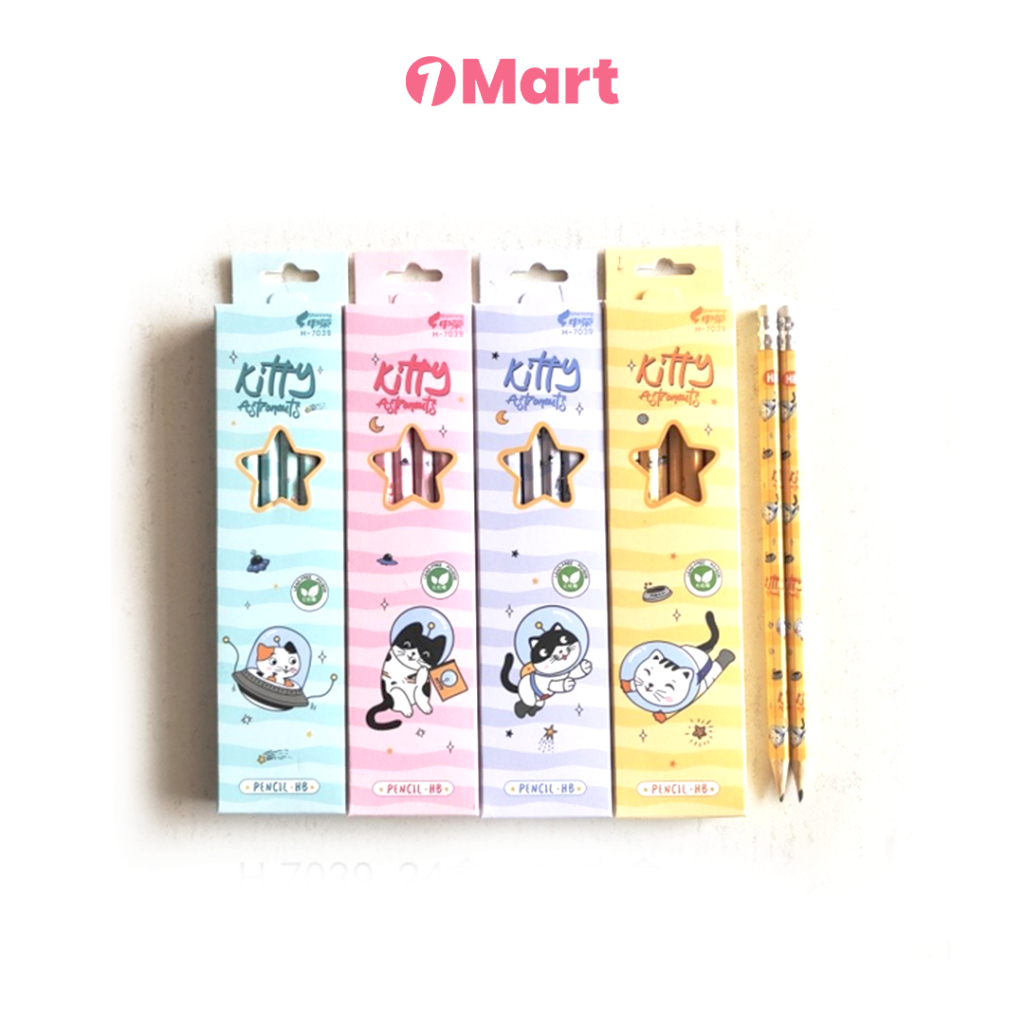 

1MART Pensil HB Motif Kucing Lucu