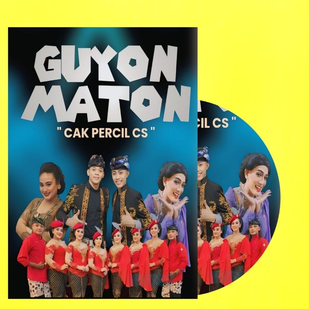 KASET DVD GUYON MATON CAK PERCIL TERBARU - DVD VIDI0 DAGELAN CAMPURSARI CAK PERCIL - KASET DVD LAWAK