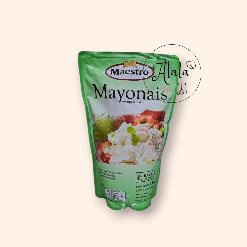 

Mayonais Maestro 1 kg / kurang lemak