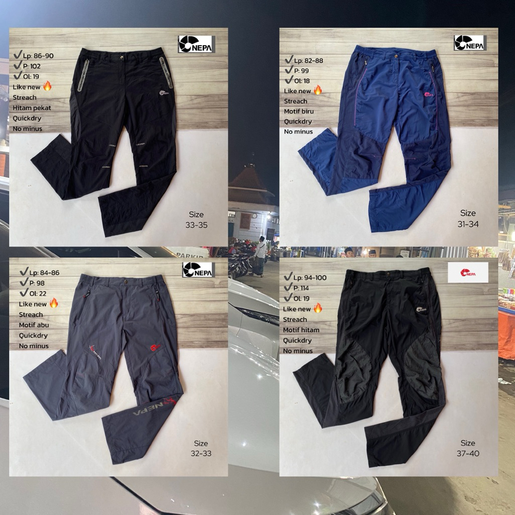 Celana Outdoor full brand NEPA like new