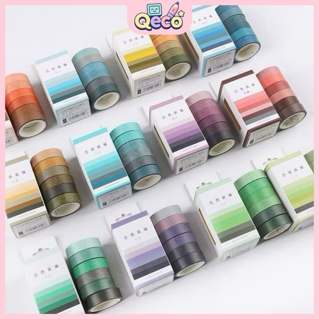 

Masking Washi Tape Set 6pc – Shade of Color