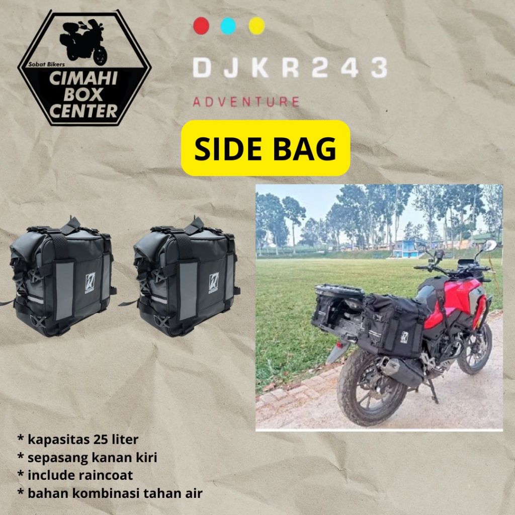 SideBag Motor SideBag 25 Liter Universal