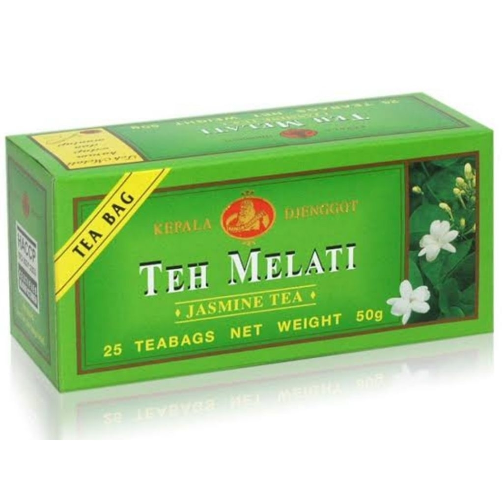 

Teh melati celup isi 25 cap kepala djenggot 50 g