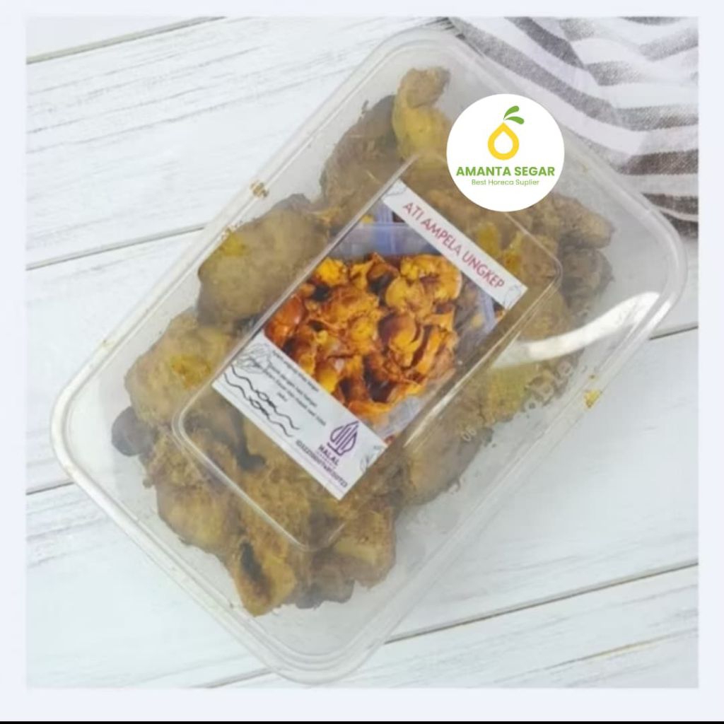 

Amanta Segar Bogor | Ati Ampela Ayam Ungkep Berbumbu Kemasan Box Siap Masak Goreng 320gr