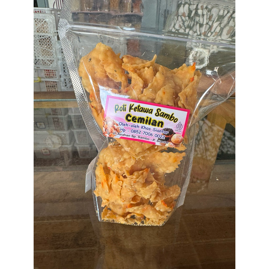 

kerupuk bawang sambo pematang siantar 2bungkus