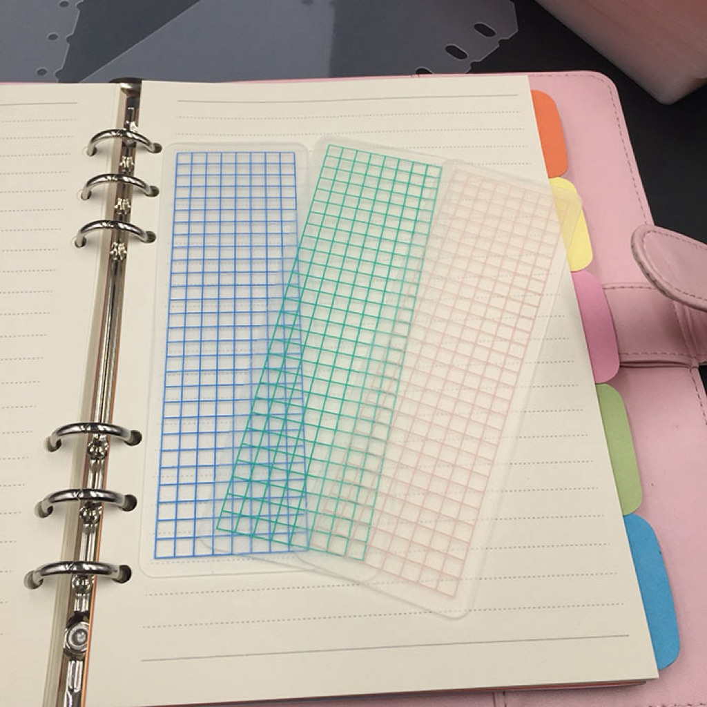 

Washi tape packing plate plat penyimpan selotip plastik transparan