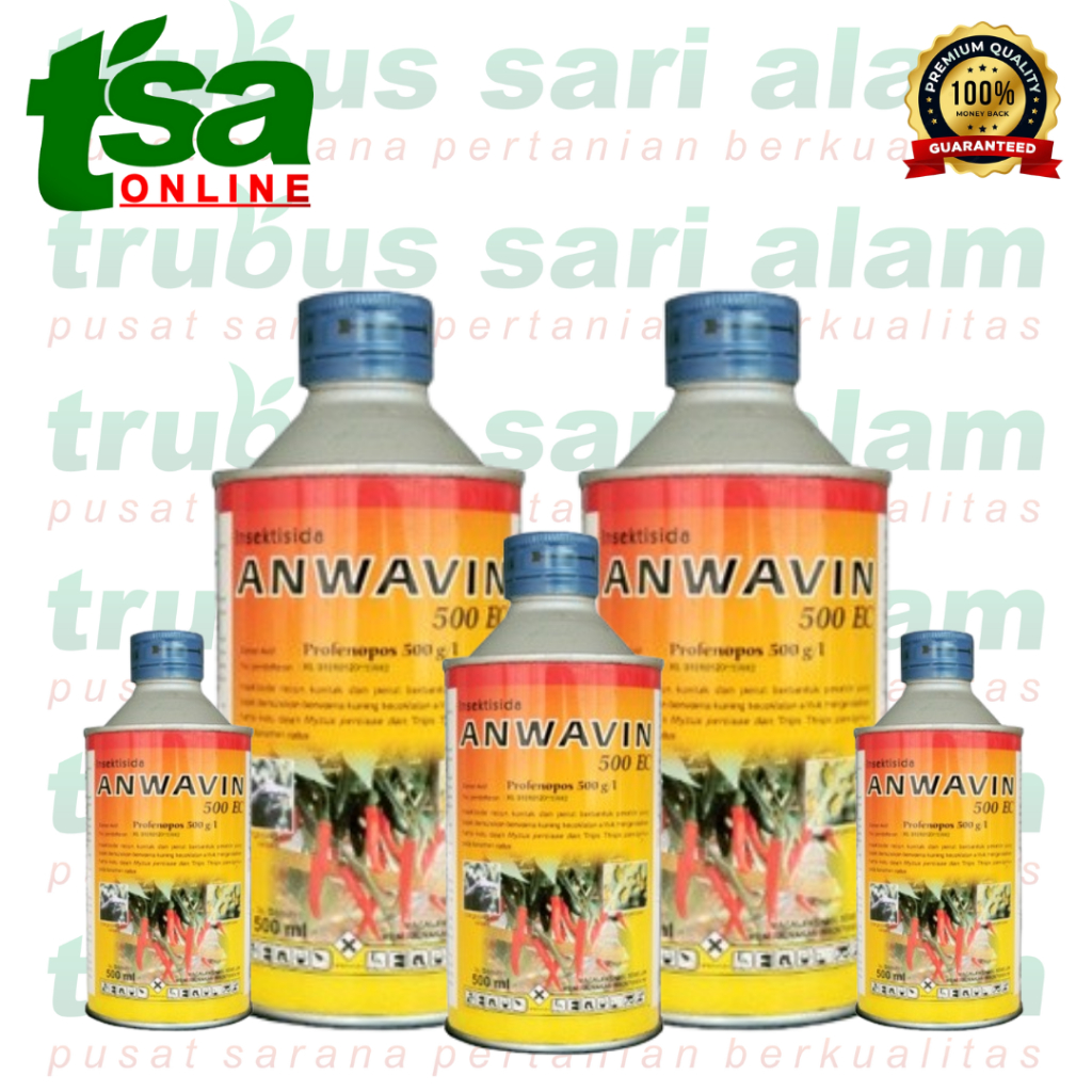 INSEKTISIDA ANWAVIN / ANWAFIN 500EC 100ML - Pembasmi Hama Kutu - Sari Kresna Kimia