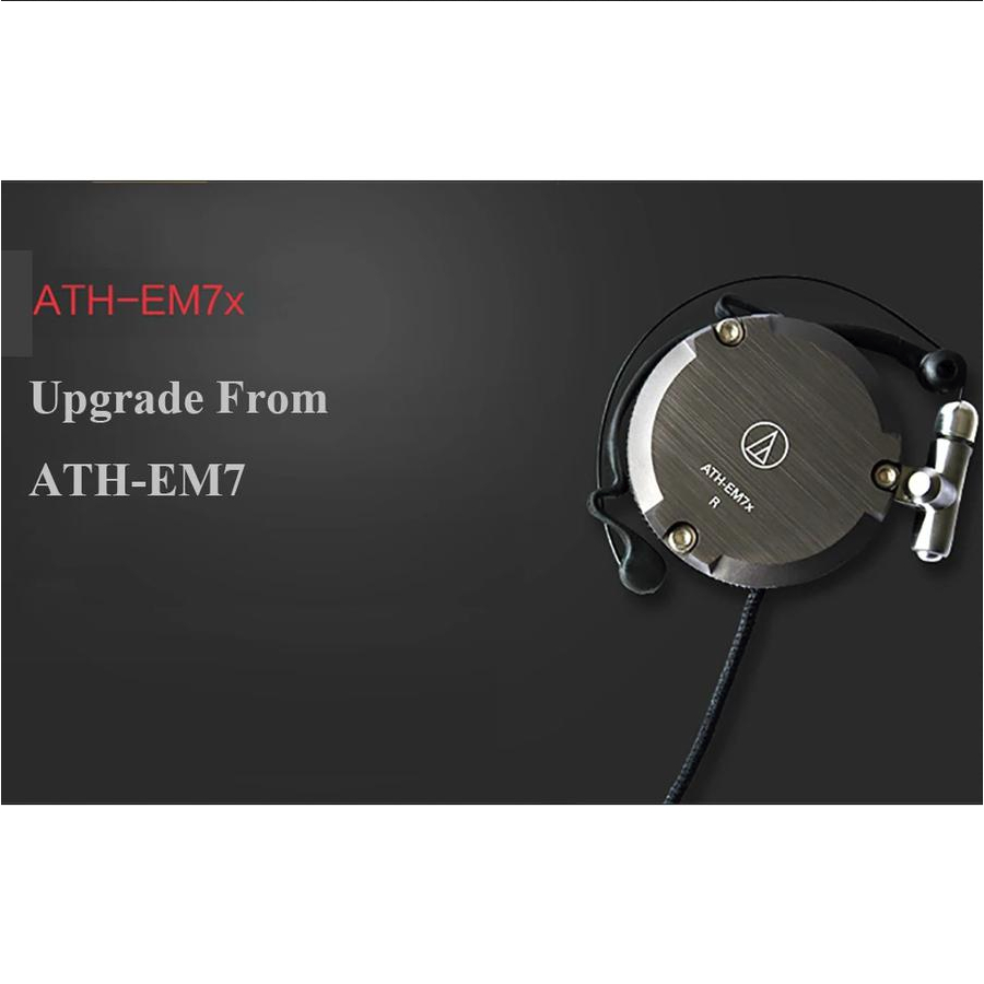 Audio-Technica ATH-EM7X Wired Earphone Sport Ear Hook Earphone Heavy Bass Music Earphone for Samsung
