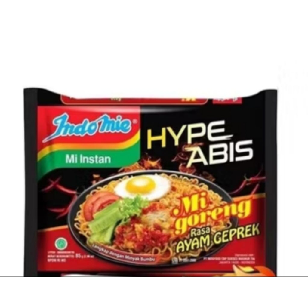 

(isi 3pcs) Indomie goreng ayam geprek
