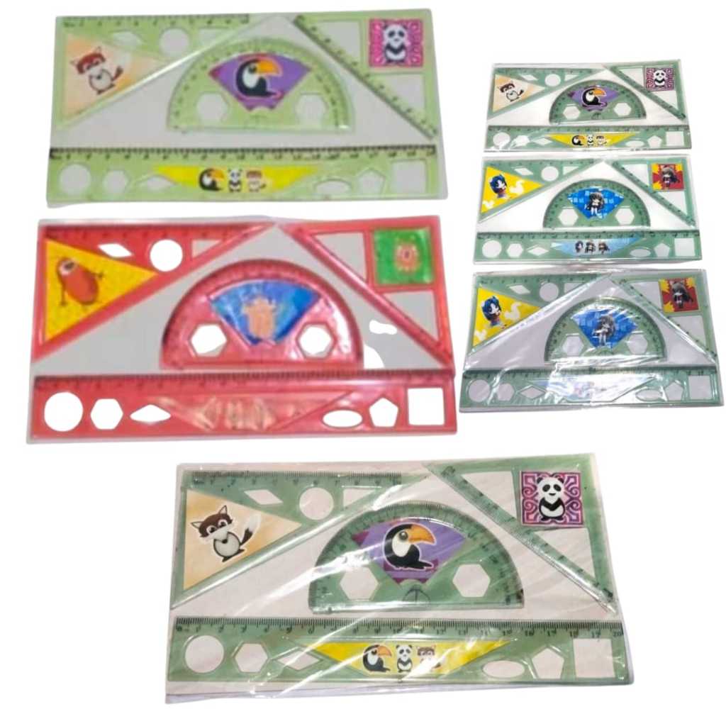 

Penggaris Set 4 In 1 Murah