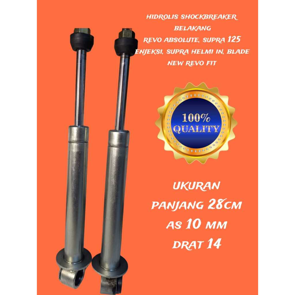 HIDROLIS/HIDROLIK/STICK ENJOTAN SHOCK BREAKER BELAKANG REVO ABSOLUTE BLADE NEW ( BAUT 14/ AS 10mm)