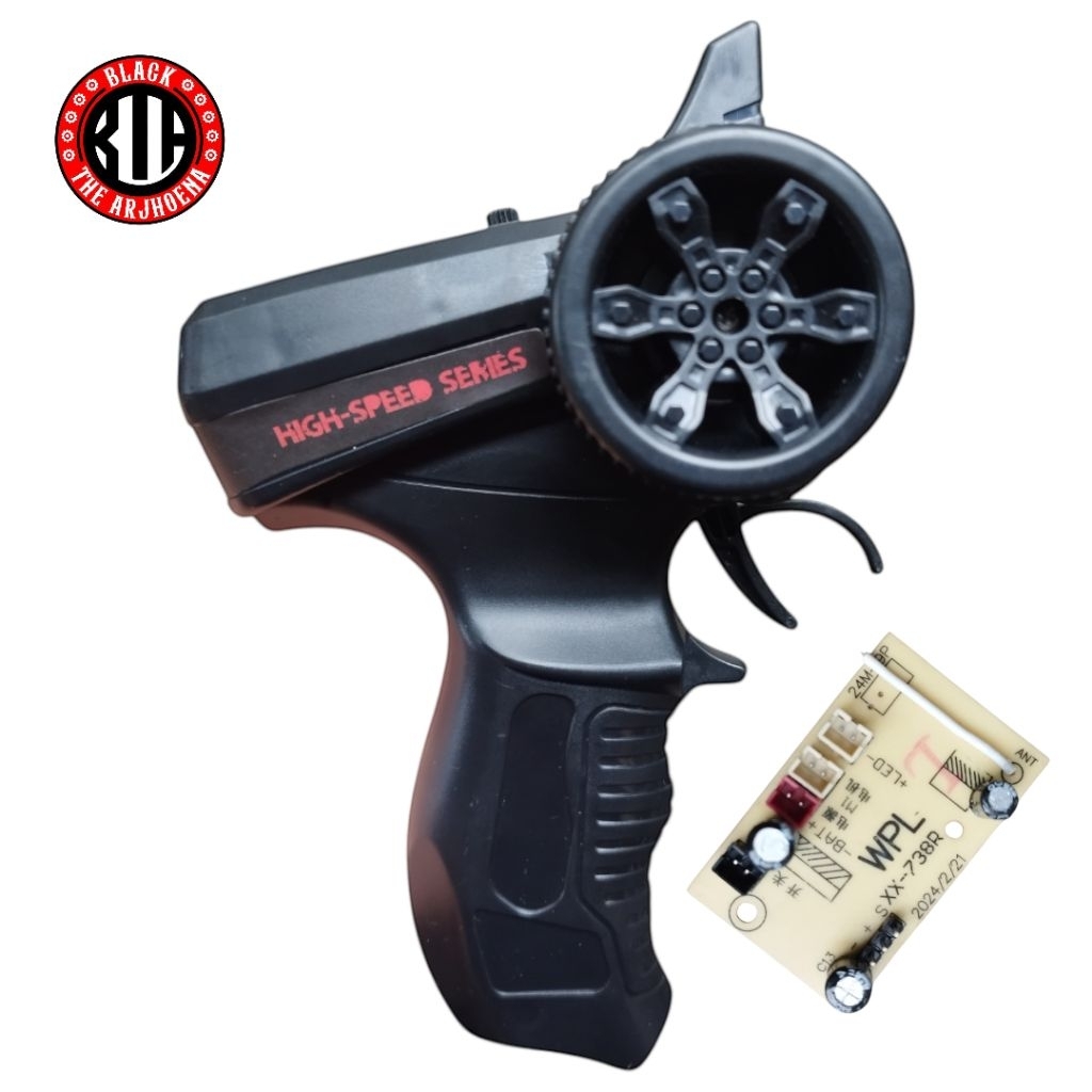 Remote Dan Receiver RC Full Proposional RX TX Remote Control Universal Model WPL XX-738R