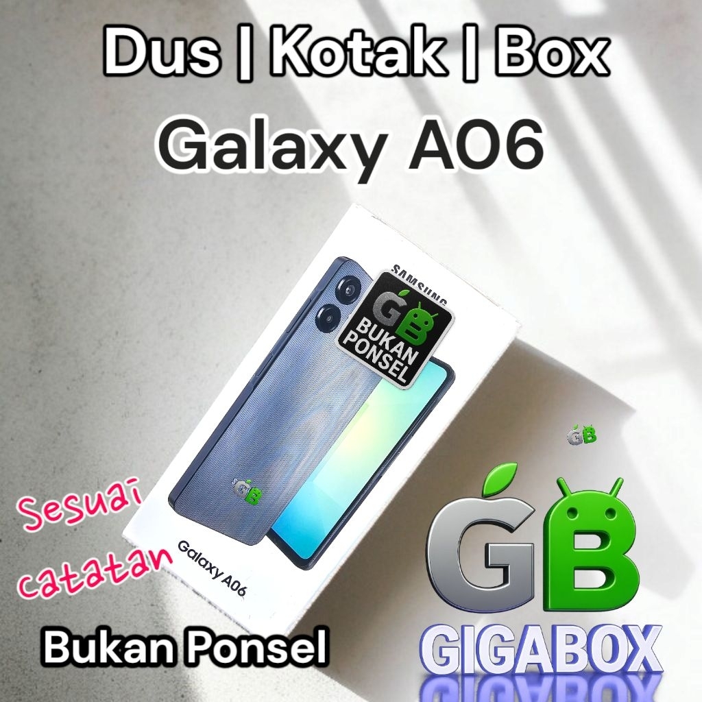 

Dus | Kardus | Box Galaxy A06 – Tersedia Dus Only & Fullset (Sesuai Catatan)
