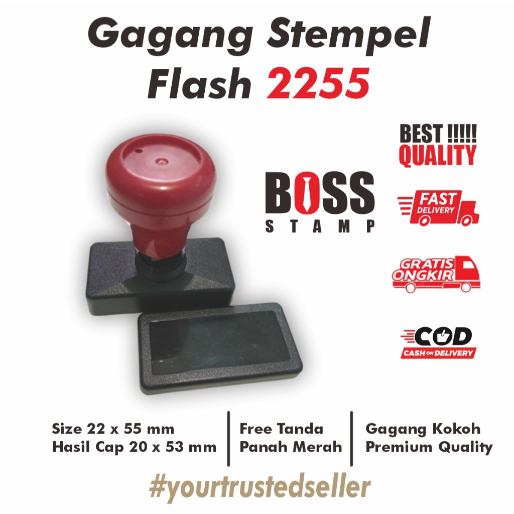 

Gagang Stempel Flash Ukuran 2255
