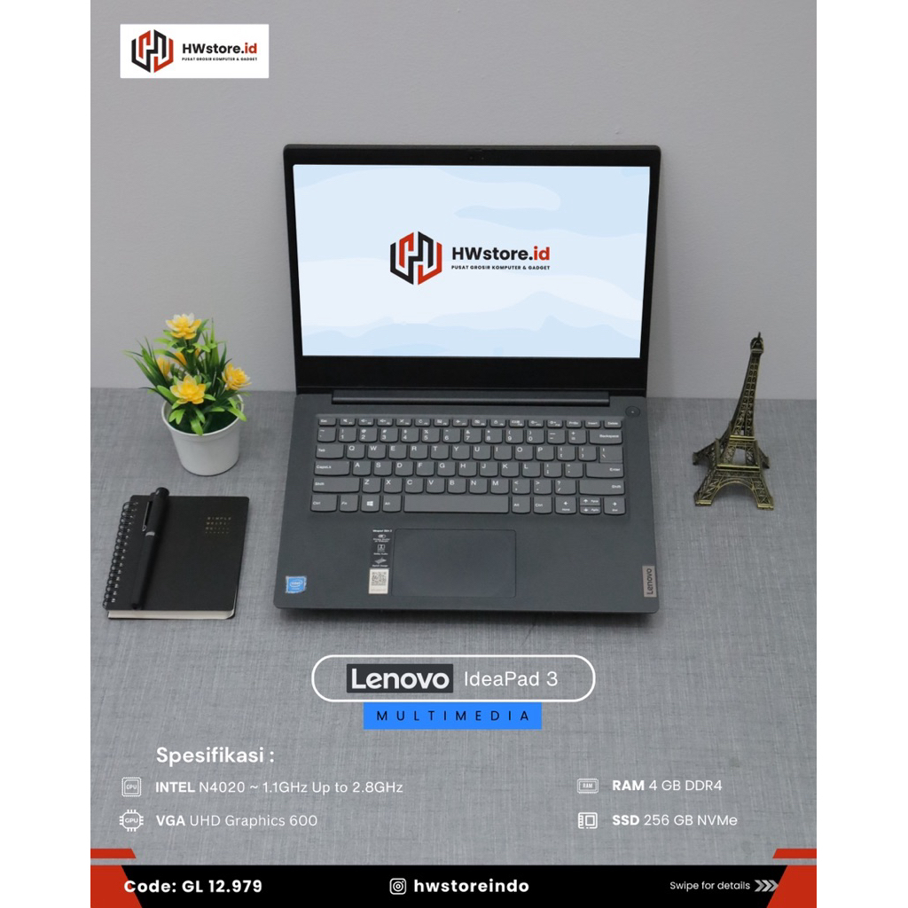 laptop lenovo ideapad 3 - 14IGL05