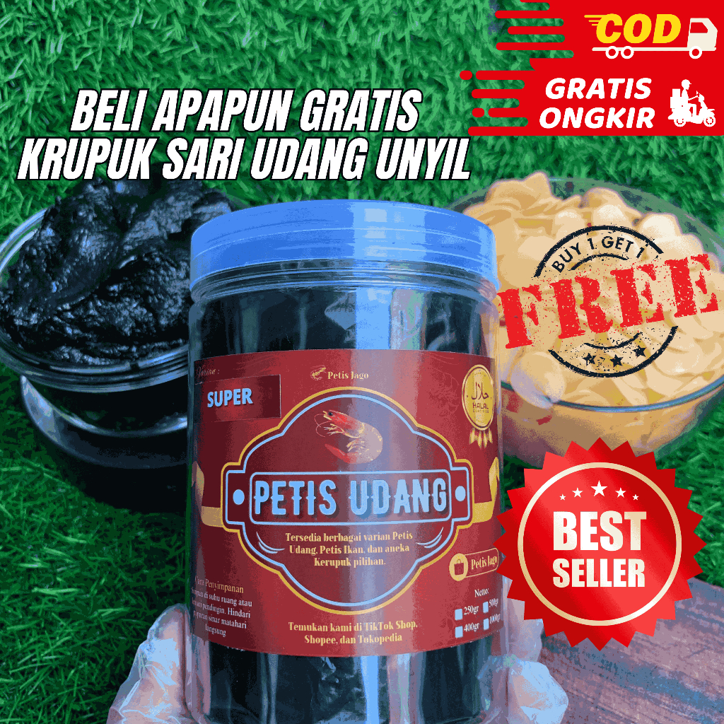 

Petis Udang Asli Gresik Petis udang asli Super Premium Murni Tanpa Campuran 1kg
