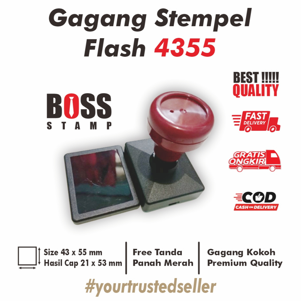 

Gagang Stempel Flash 4355