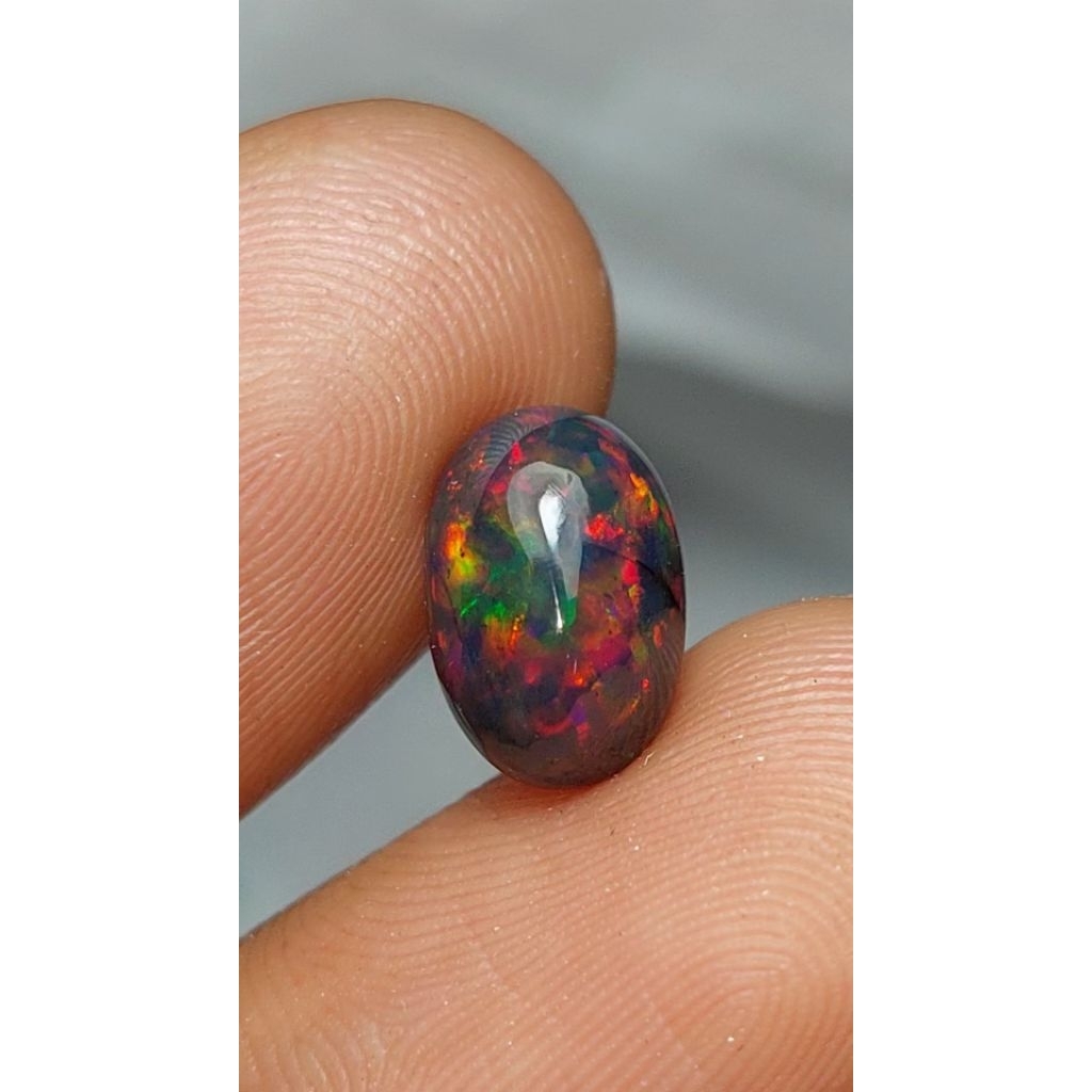 Natural Black Opal