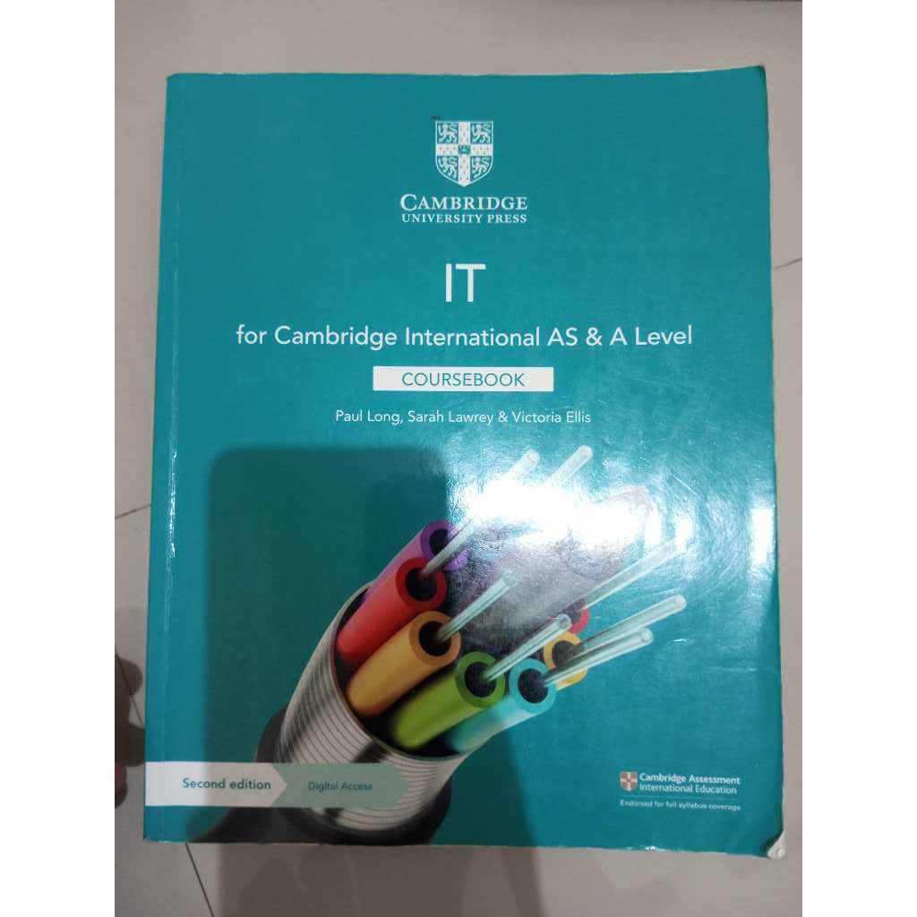 Buku Cambridge It A Level Coursebook Cambridge "Preloved"