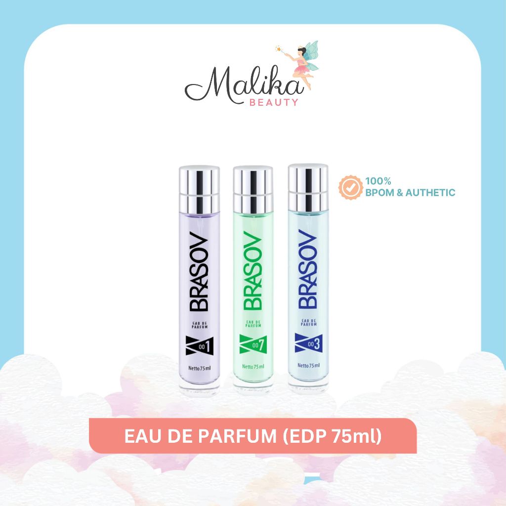 Malika Beauty | BRASOV Eau De Parfum 75ml| EDP 75 ml