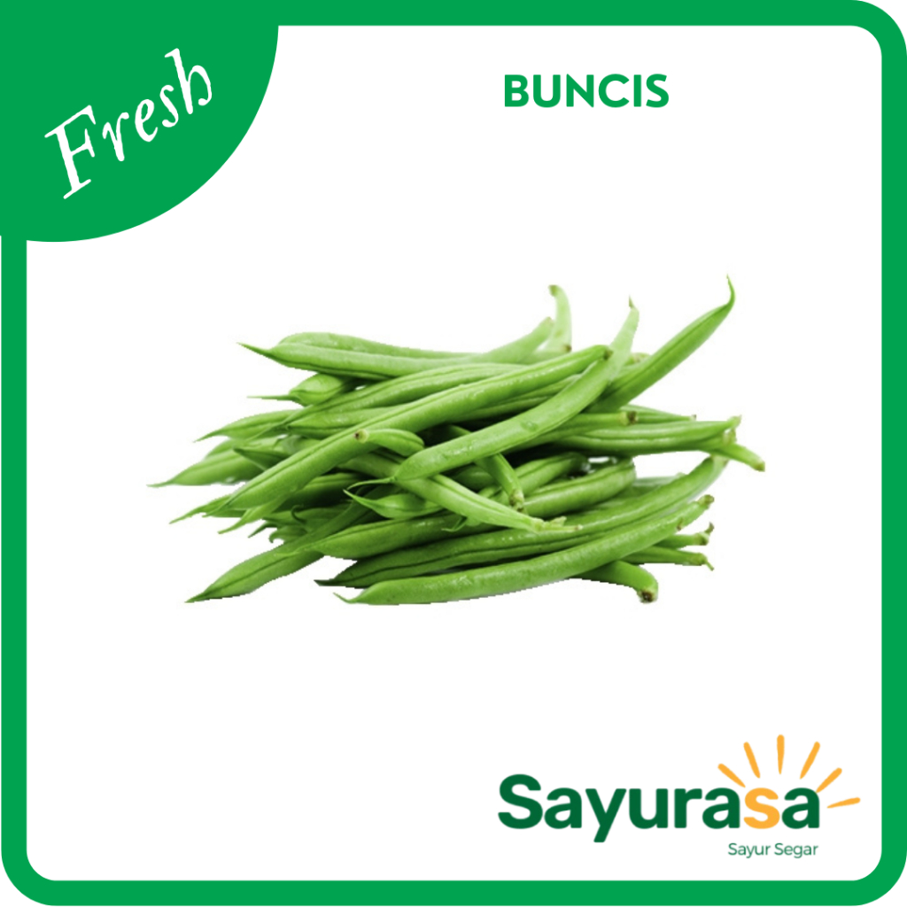 

Buncis Sayur Segar / Buncis Sayur Fresh 250 gram (Sayur Segar)