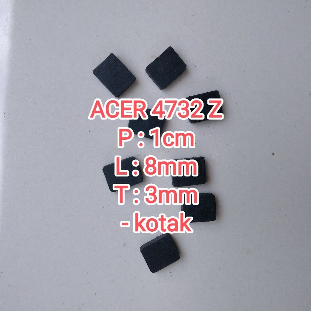 handmade DIY UNIVERSAL Karet Bantalan Laptop Acer 4732z 4732 harga satuan