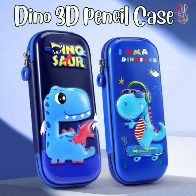 

Dino 3D Pencilcase/ Kotak Pensil Anak Laki Laki/ Pencilcase Anak Laki Laki/ Kotak Pensil Anak